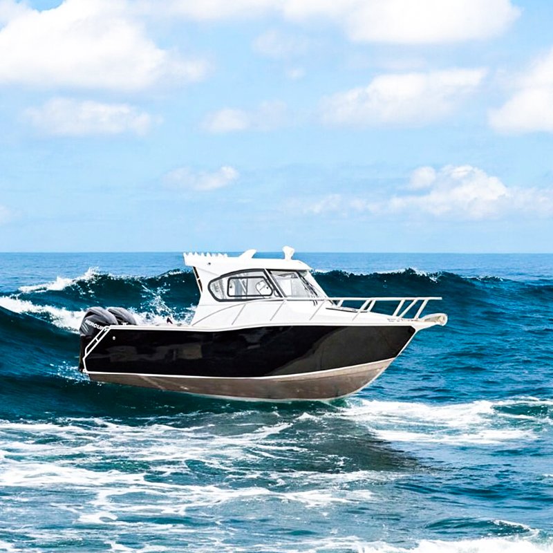 Small Fishing Boat 24ft Aluminum Boat Sport Fishing Yacht